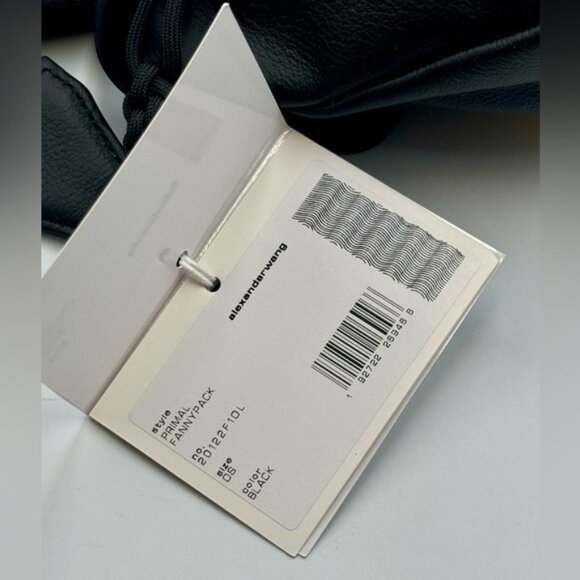 🆕 ALEXANDER WANG 🧿 NWT NIB Primal Leather Fannypack Belt Bag - AUTHENTICATED - Picture 11 of 15